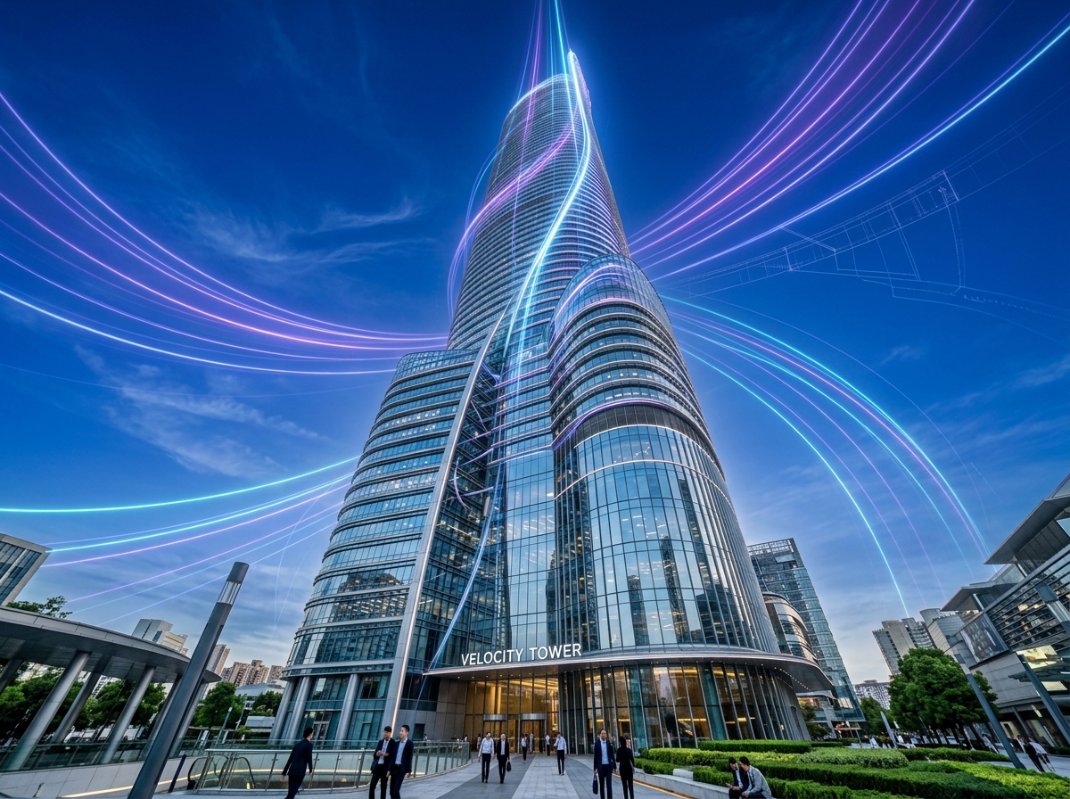 GM Nexus Studio Modern Technology Architecture Tower